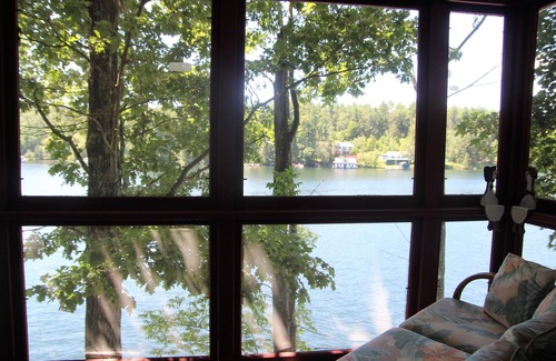 Lake George House | Experience autumn serenity at this 4-bedroom Lake George home on the lake w/dock