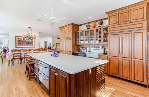 New Buffalo House | Exquisite lakefront home with firepit, fast WiFi, central AC, piano, games & W/D