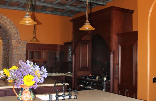 San Luis Obispo Villa | Exquisite Spanish Colonial Villa-Cozy up by the fireplace after a hike