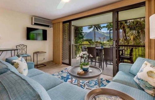 Princeville Resort | Exquisite View Studio Sleeps 4 - Walk to the Beach