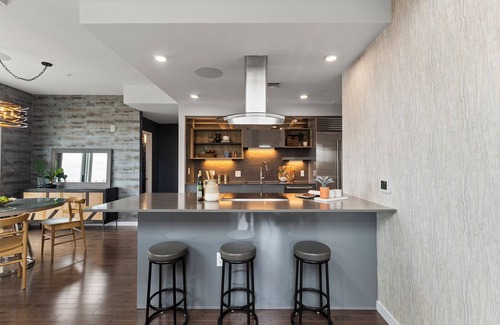Fort Collins Condo | Extended Stay Premier Penthouse in Old Town Foco - River District - Mtn Views