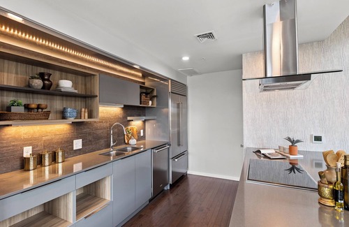 Fort Collins Condo | Extended Stay Premier Penthouse in Old Town Foco - River District - Mtn Views