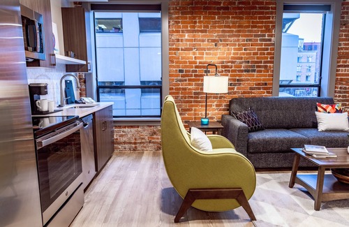 Riverside Apartment | Extraordinary 1 Bed Travel Apartment Steps From the Spokane Convention Center