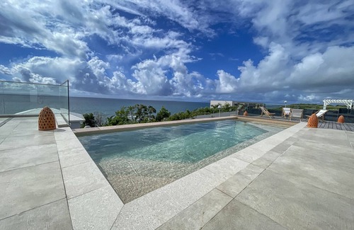 Anse des Rochers Villa | Extraordinary villa with a sea view of Marie Galante and Les Saintes.