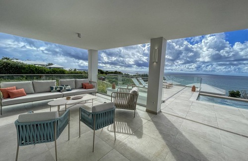 Anse des Rochers Villa | Extraordinary villa with a sea view of Marie Galante and Les Saintes.