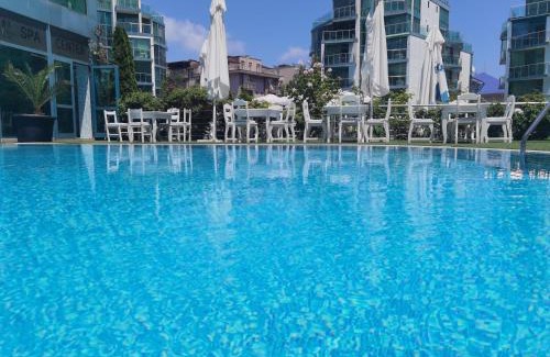 Primorsko Apartment | F 207 Primorsko del Sol - просторно студио с кухня и паркомясто