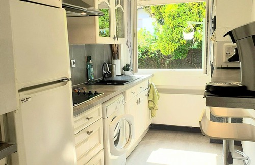Cros-de-Cagnes Apartment | F2 ON THE GROUND FLOOR 150m from the beaches and shops/5pers/48m2