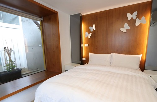 West Central District House | F302 Double room in Tainan Shengnong Old Street, Xinyi Street