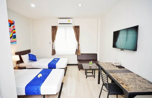 Sanambin Hotel | Fabulous Twin bed room with ABF near Don Mueang Airport