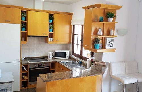 Playa Blanca Villa | Fabulous Villa Rhodantha, private heated pool, Wifi, Parque Del Rey Playa Blanca