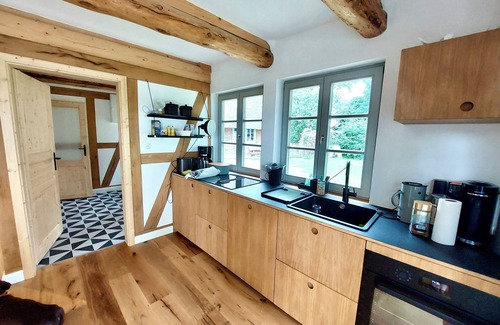 Trebel House | Fachwerk Feriencottage NEU Saniert in 2024 Nähe Nemitzer Heide und Gartower See