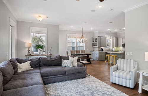 Seagrove Beach House | Fall Dates Available! Private Beach Access! 4 Adult Bikes! Spacious Porches and Balconies!