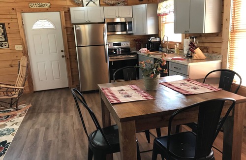 Pigeon Forge Cabin | Falling Rock-Walk to the Parkway- Hot Tub - Gas Fire Table - Community Pool