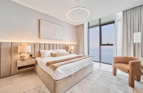 Dubai Maritime City Apartment | FAM Living 1BR Sea View Escape at ANWA Dubai Maritime City