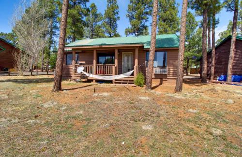 Heber House | Families Welcome! Overgaard Cabin with Playground