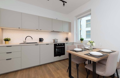 Gdynia Apartment | Family Apartment in Gdynia with Parking and Playground by Noclegi Renters