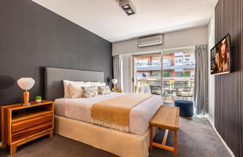 Buenos Aires Central Business District Apartment | Family Apartment with Puente de la Mujer View in Puerto Madero