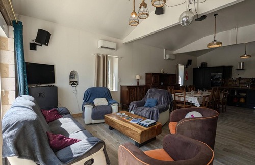 Magnac-Lavalette-Villars Cottage | Family home with private pool and garden for 11 people