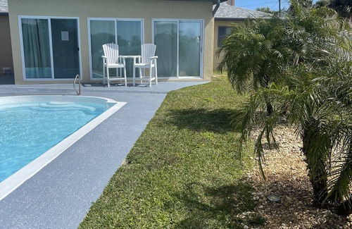 Daytona Beach House | Family Friendly! 3 bedroom/2 bath remodeled with ocean views and heated pool