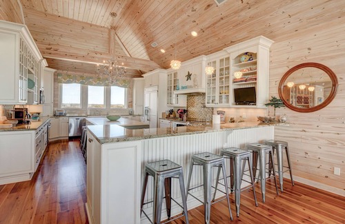 North Topsail Beach House | Family Friendly - Beachfront, Pool, Hot Tub, Elevator