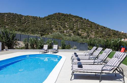 Vlichada Villa | Family Friendly Basilicata Attali villa Private Pool,Children area