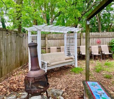 Athens Apartment | Family Friendly Downtown Home - Private Yard & Grill - Location, Location, Location!
