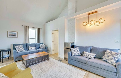 Manistee House | Family-Friendly Retreat near Manistee Riverwalk - dogs allowed