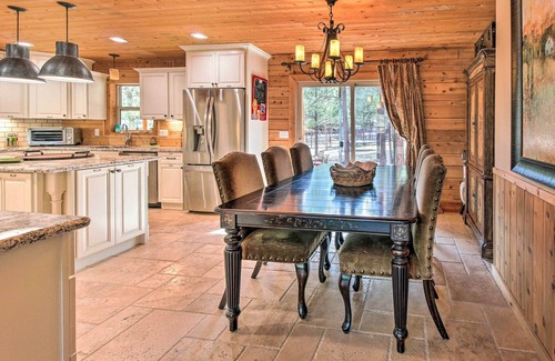 Heber Cabin | Family Game Room: Spacious Overgaard Cabin
