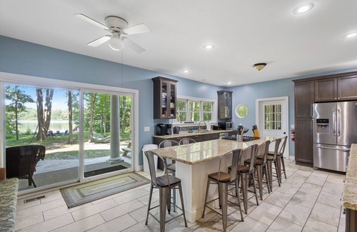 Gobles House | Family Home on a Private Lake Hot Tub: Oct-April! 2 ski resorts 15 minutes away!
