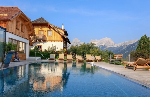 Vorderstoder Cabin | Family room B with connecting door, shower, WC - Almresort Baumschlagerberg