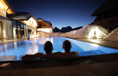 Vorderstoder Cabin | Family room B with connecting door, shower, WC - Almresort Baumschlagerberg