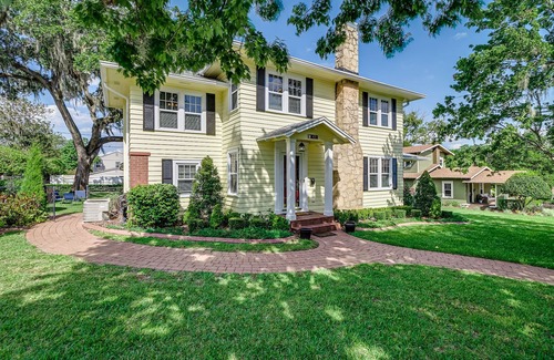 Lakeland House | Family Size 4Br/3Ba by Lake Hollingsworth & FSC, Fenced Yard