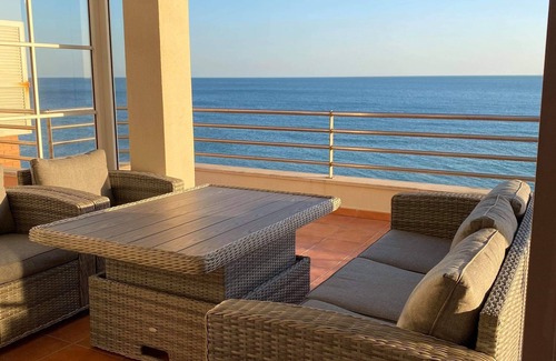 Rincon de la Victoria Apartment | Fantastic penthouse directly at the beachfront