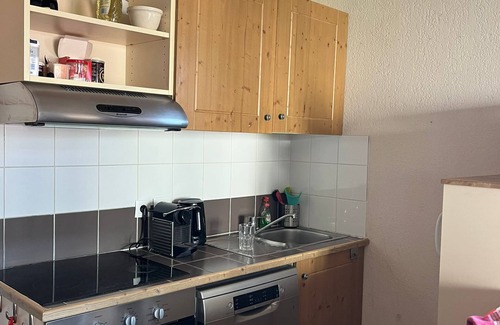 Bellentre Apartment | Fantastic chalet apartment sleeping 8 people with stunning views of Mont Blanc