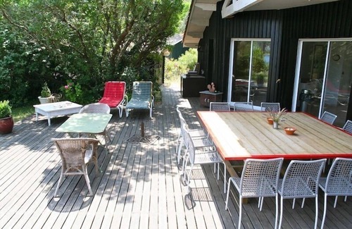 Lacanau House | Fantastic house with amazing lake view, comfortable + modern, idyllic garden