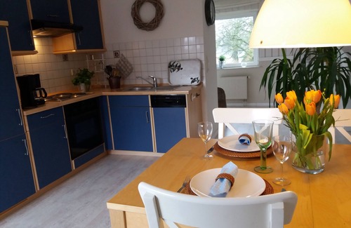 Heuberg-Langballigkaten Apartment | Fantastic living in the loft on the Flensburg Fjord with its own terrace