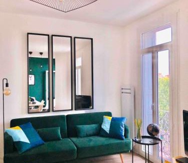 La Gare Apartment | Fantastic stay in Perpignan 4 bedroom CENTER 5 min walk