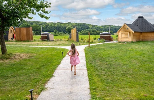 Farbus RV Rental | Farm yurt with private apartment