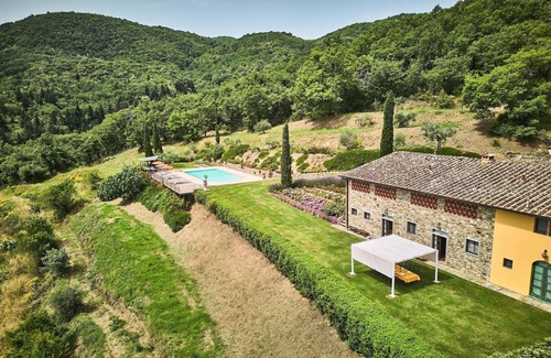Neri Apartment | Farmhouse in Chianti with Pool and Garden
