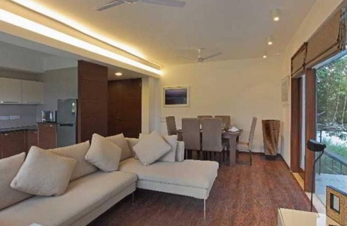 Candolim Apartment | Feel@Home.............This property is a 10-minute walk from the Candolim beach.
