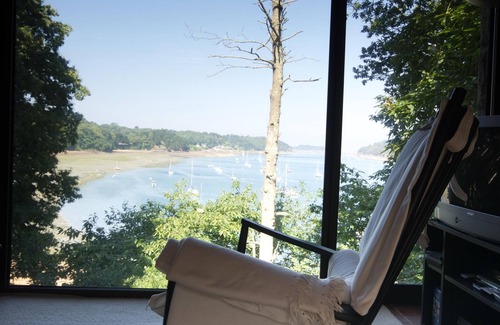 Lezardrieux House | Feet in the water, breathtaking view of the Trieux estuary