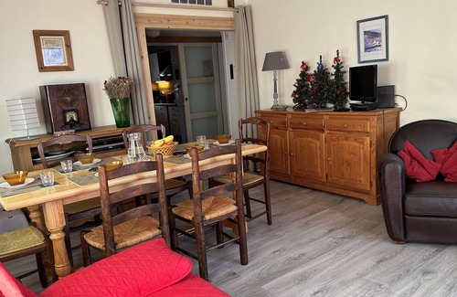Saint-Chaffrey Apartment | Feet of Chantemerle's ski slopes - 6 people