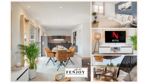 Bernau am Chiemsee Apartment | FENJOY Ferienapartments am Chiemsee - Balkon - BBQ