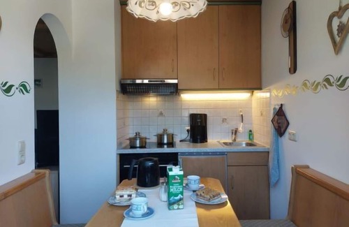 Ramsau Apartment | Ferienwohnung Nr. 2, 1-2 Personen, 42 qm, Dusche/WC, Terrasse, TV, 1 Schlafzimmer, Erdgeschoss