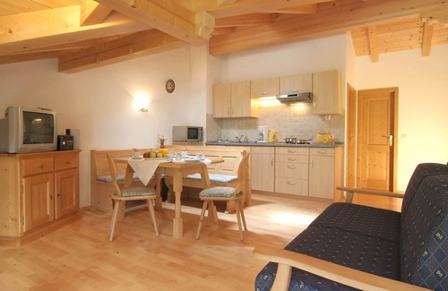 Ramsau bei Berchtesgaden Apartment | Ferienwohnung Hochkalter, 1-2 Personen, 26 qm, Dusche/WC, Balkon, TV, W-LAN, Geschirrspüler, 1 Schlafzimmer, Dachgeschoss
