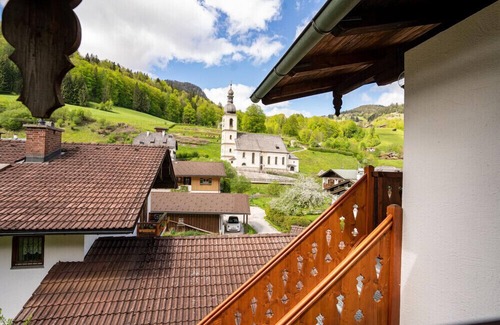 Ramsau Apartment | Ferienwohnung Ramsau Mitte, 46qm, Separates Schlafzimmer, Balkon, W-lan