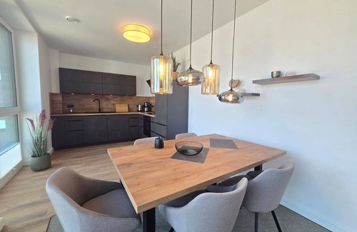 Norden Apartment | Ferienappartment Hafenblick - Herzlich Willkommen in der Zauberhaften Ferienwohnung Hafenblick!