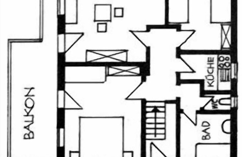 Ruhpolding House | Ferienhaus , Balk. u. Terr., Küche, 2 Schlaf- und 1 Wohn-/schlafz., max 5 Personen