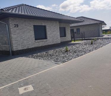 Barssel House | Ferienhaus Luna am schönen Harkebrügger See mit Kamin