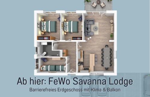 Hockelheim House | Ferienhaus Northeim - 300qm - 3 Wohnungen - 12 Zimmer - bis 18 Gäste - Kleinkinder reisen gratis - für Familien und Gruppen - Küchen mit Spühlmaschine Backofen, Mikrowelle - Smart-TV - WLAN - Fußbodenheizung, Klimaanlage & Raffstores - nähe Göttingen